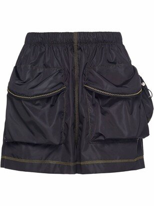 Re-Nylon pouch shorts