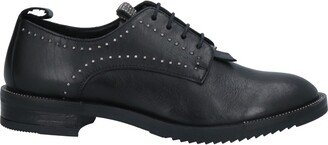 Lace-up Shoes Black-AN