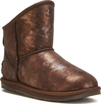 Cosy Extra Short Leather Boot