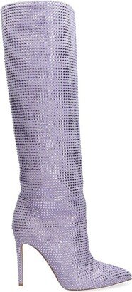 Holly Embellished Knee-High Boots-AA