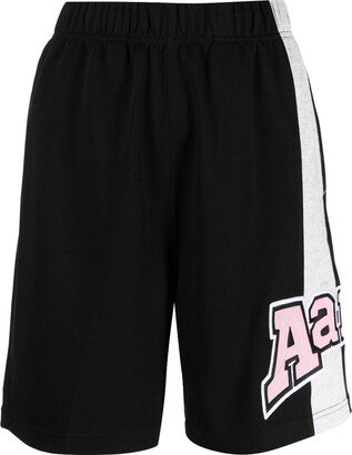 Logo-Patch Jersey Shorts