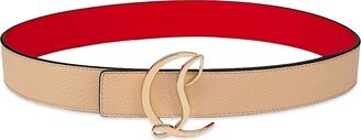 CL Logo Leather Belt