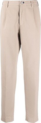 Tapered-Leg Tailored Trousers-AO