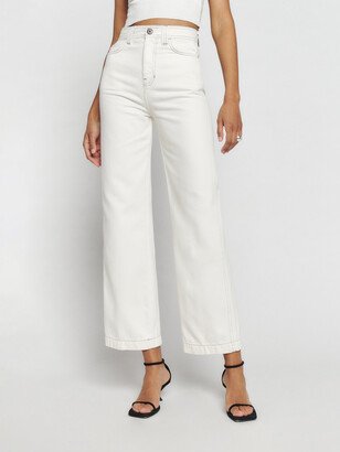 Wilder High Rise Wide Leg Cropped Jeans