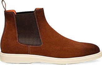 Suede Burnished Sport Chelsea Boots