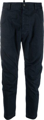 Mid-Rise Tapered Trousers-AM