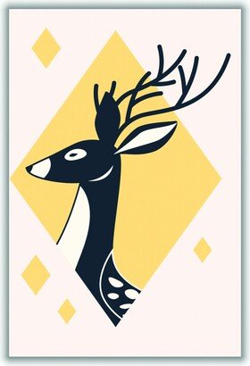 Stanley Print House Abstract Deer #3