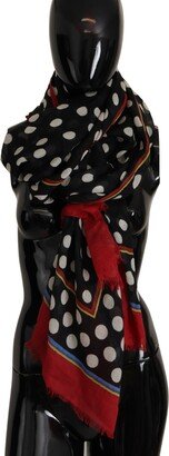 Multicolor Polka Dots Neck Wrap Shawl Women's Scarf