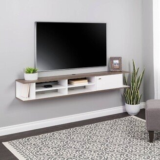 Wall Mounted TV Stand for TVs up to 85 White/Drifted Gray