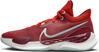 Men's Elevate 3 Basketball Shoes in Red