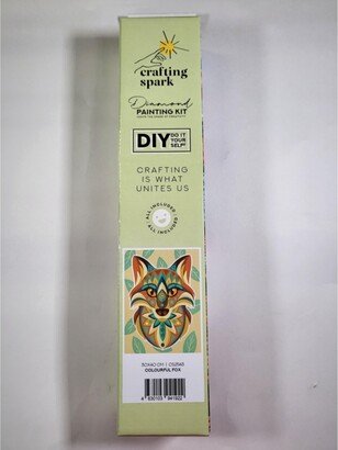 Crafting Spark Diamond Painting Kit Colorful Fox CS2543 11.8 x 15.7 inches