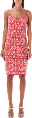 All Over Logo Scoop-Neck Dress