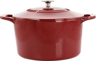 7Qt Enameled Cast Iron Dutch Oven With Lid