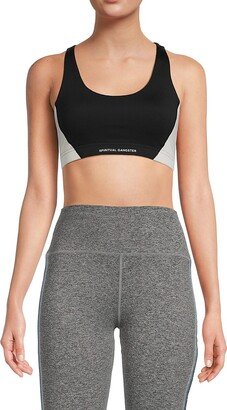 Verve Eco Colorblock Racerback Sports Bra