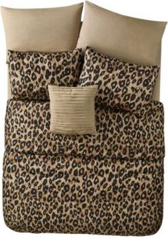 Cheetah Reversible Bed In A Bag Comforter Set Collection