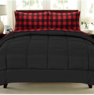 Buffalo Check 5-Pc. Twin Xl Sheet and Comforter Set