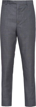 Virgin-Wool Slim-Cut Trousers