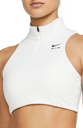 Air Dri-FIT Swoosh Mock Zip Sports Bra