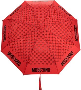 Monogram-Print Umbrella