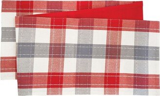 Nordic Plaid Table Runner