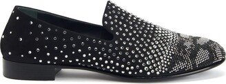 Marthin crystal-embellished loafers