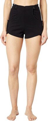 Adaptive Lounge Shorts (Black) Women's Pajama