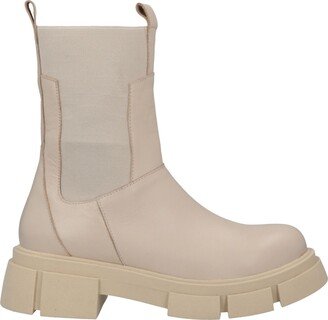 Ankle Boots Ivory