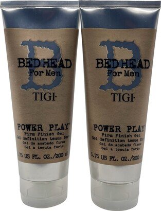 BedHead for Men Power Play Firm Finish Gel 6.76 OZ Set of 2