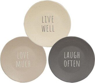 Live Well Plate 3 Asstd. - 6.25 in diameter.