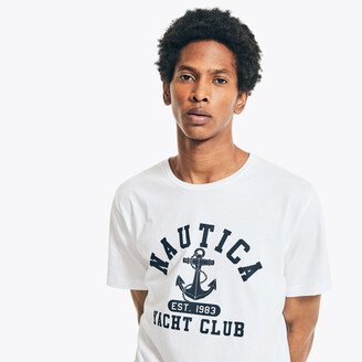 Sailing Anchor Graphic Sleep T-Shirt-AA