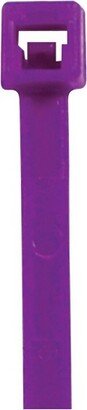 Box Partners Colored Cable Ties 40# 8 Purple 1000/Case CT444E