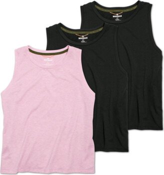 3-Pack Women's Soft Tech Tank 3-Pack - Mixed - 1X - Active