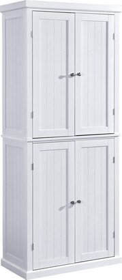 Kitchen Storage Cabinet Organizer with 4 Doors