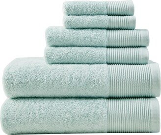 Nuage Cotton Tencel Blend 6 Piece Towel Set