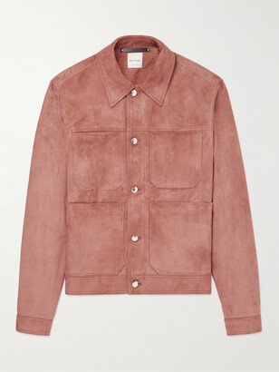 Slim-Fit Suede Jacket