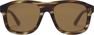 Square Framed Sunglasses-AA