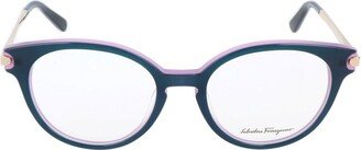 Oval Frame Glasses-AG