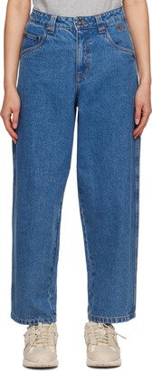 Dime Blue Classic Baggy Jeans