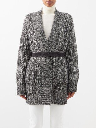 Belted Cashmere-blend Wrap Cardigan