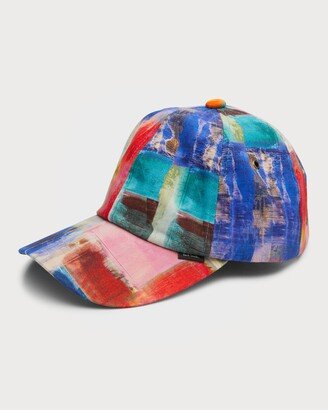 Men's Mainline-Print 6-Panel Baseball Cap