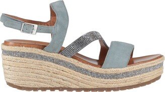 LA FEMME PLUS Espadrilles Pastel Blue