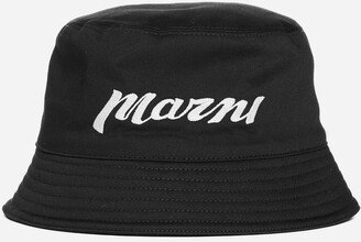 Logo Cotton Bucket Hat