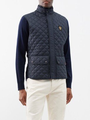 Icon Logo-patch Quilted Gilet-AA