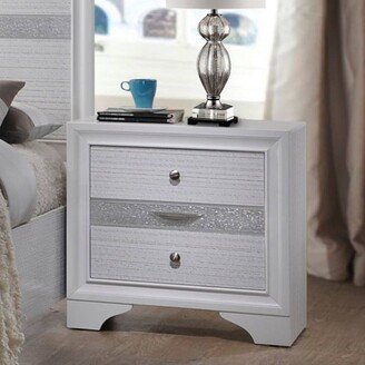 26 Naima Nightstand White