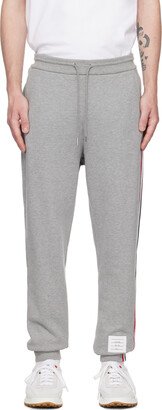 Gray Left Stripe Sweatpants