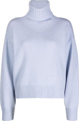 Wool turtleneck sweater-AO