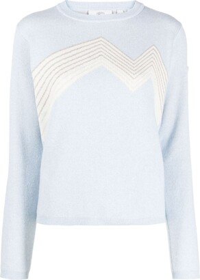 Mountain round-neck sweatshirt