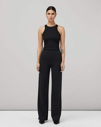 Irina Ponte Wide Leg Pant Relaxed Fit Pant