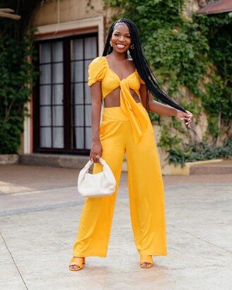 Women's Mango Pull On Wide Leg Pant by @ayeciara