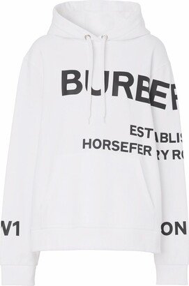Horseferry print hoodie